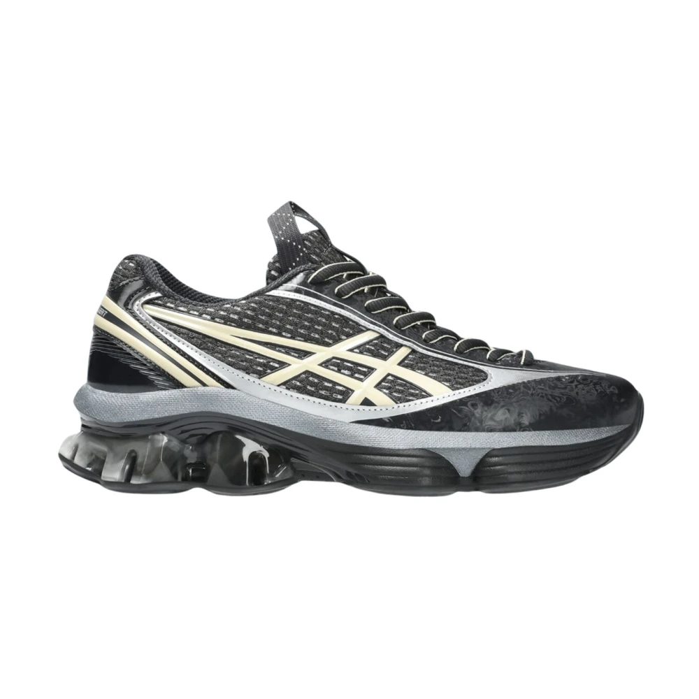Asics Men's Black Sneakers, 9 Uk, Kinetic Trainers With Gel™ Technology