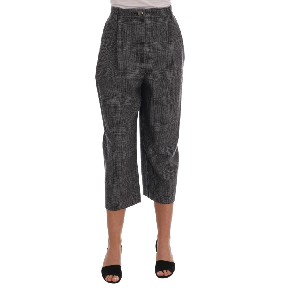 Trousers > Cropped Trousers - - Dolce & Gabbana - Modalova