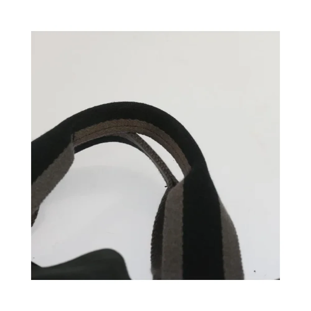 Hermès Vintage Pre-owned Cotton totes Black Dames
