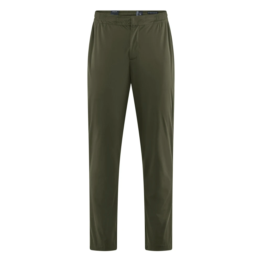 Bomboogie Uomo Verde - Pantaloni Stretch Technical Jersey - Trousers - W32