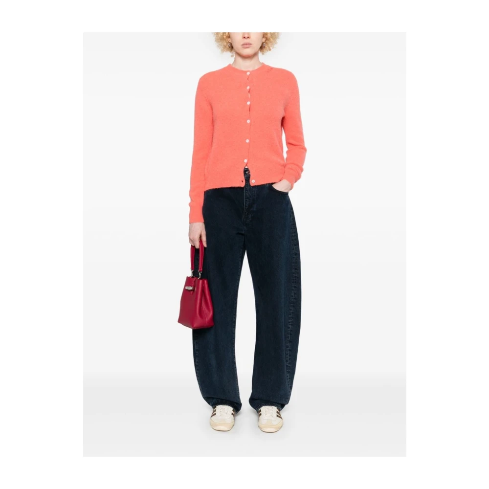 MC2 Saint Barth Rosa Cardigan Sweater Aw24 Pink Dames