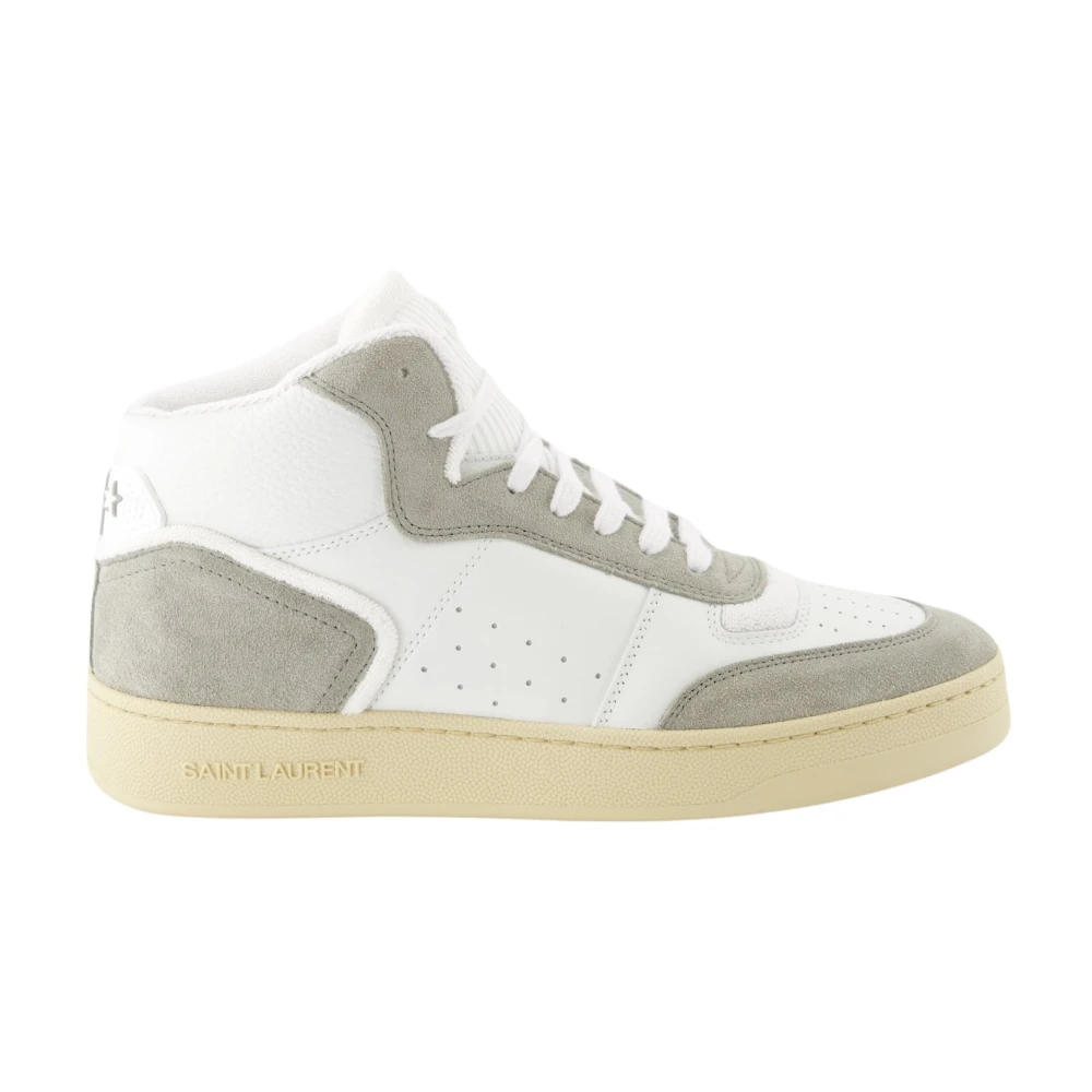 Saint laurent sales suede sneakers