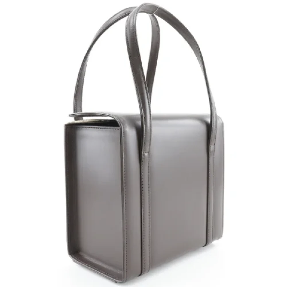 Burberry Vintage Pre-owned Leather handbags Brown Dames