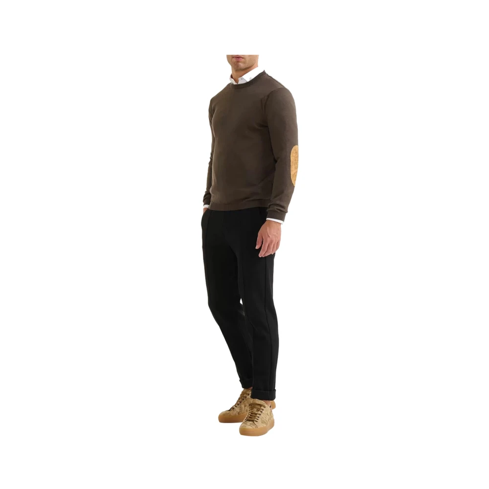 Alviero Martini 1a Classe Bruine Trui Prima Classe Stijl Brown Heren