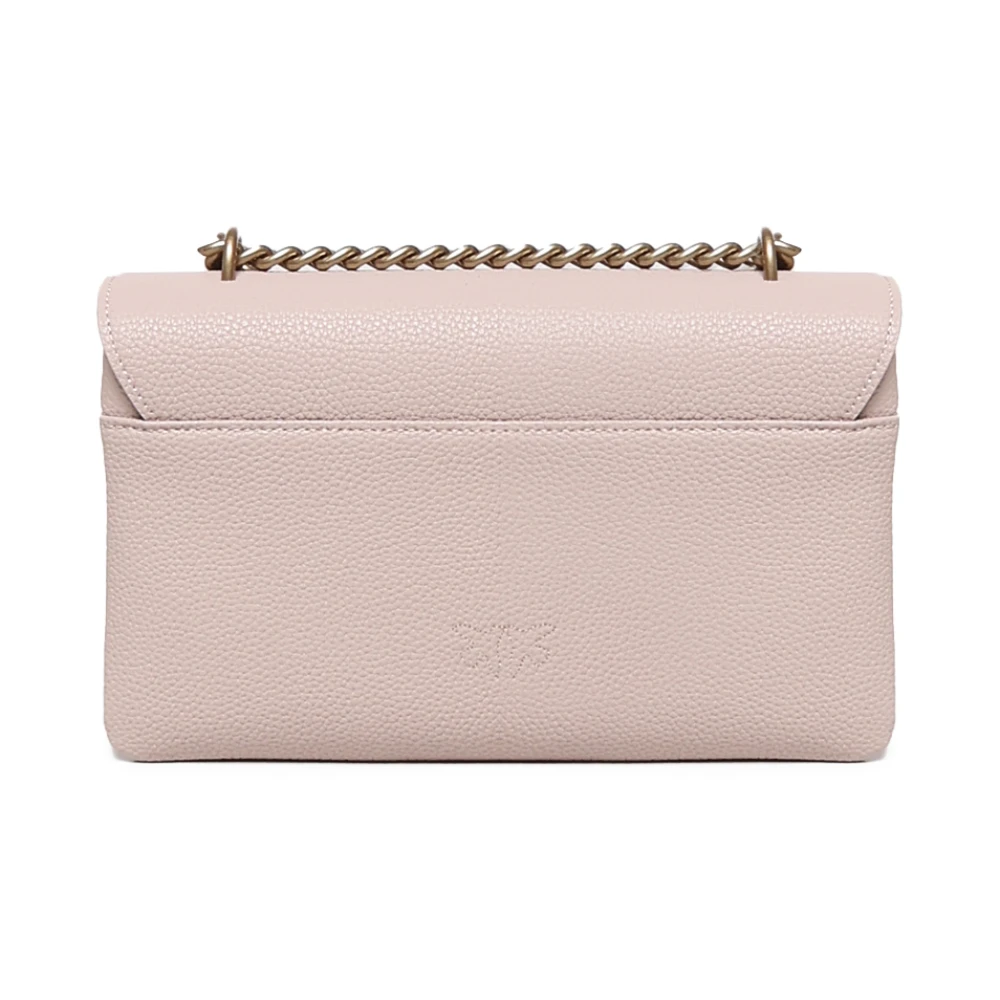 pinko Love Birds Flap Tas in Poeder Pink Dames