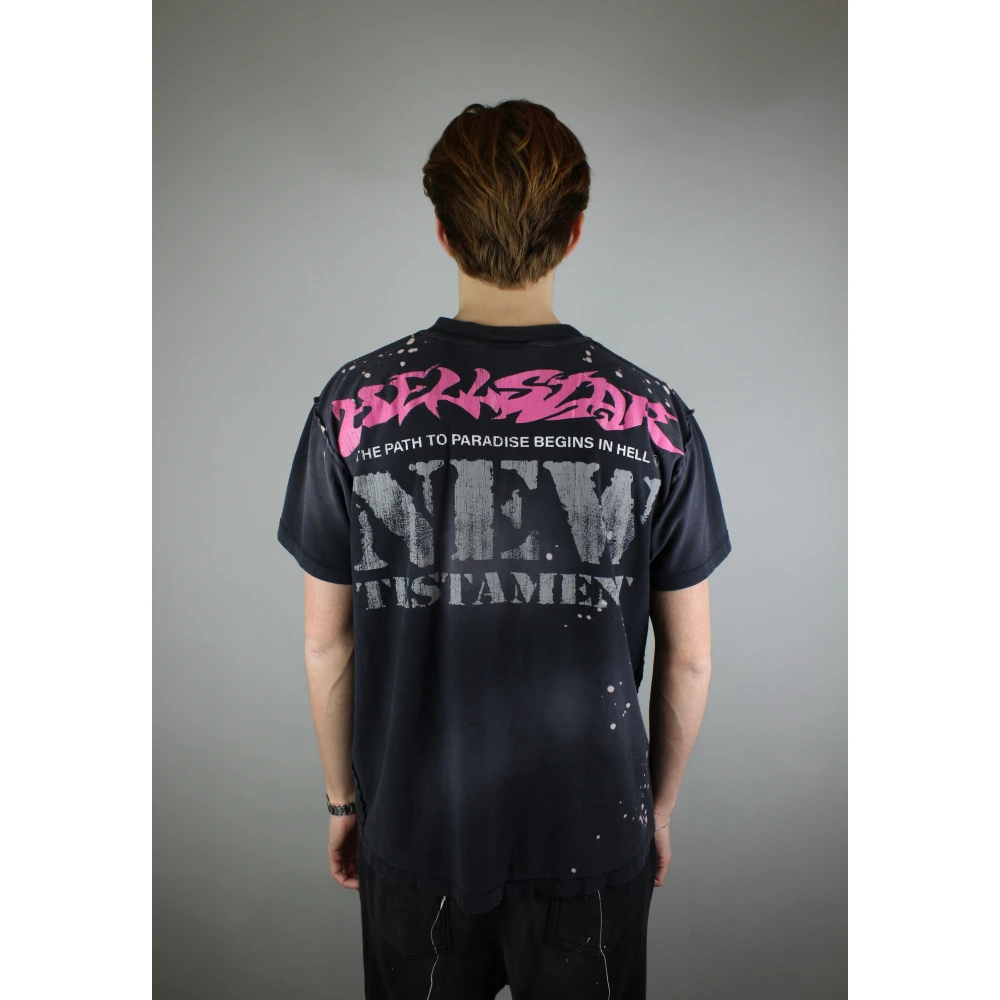 Hellstar Nieuwe Testament Grafische T-shirt Multicolor Heren