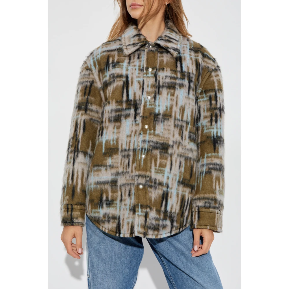 Bottega Veneta Gestreepte jas Multicolor Dames