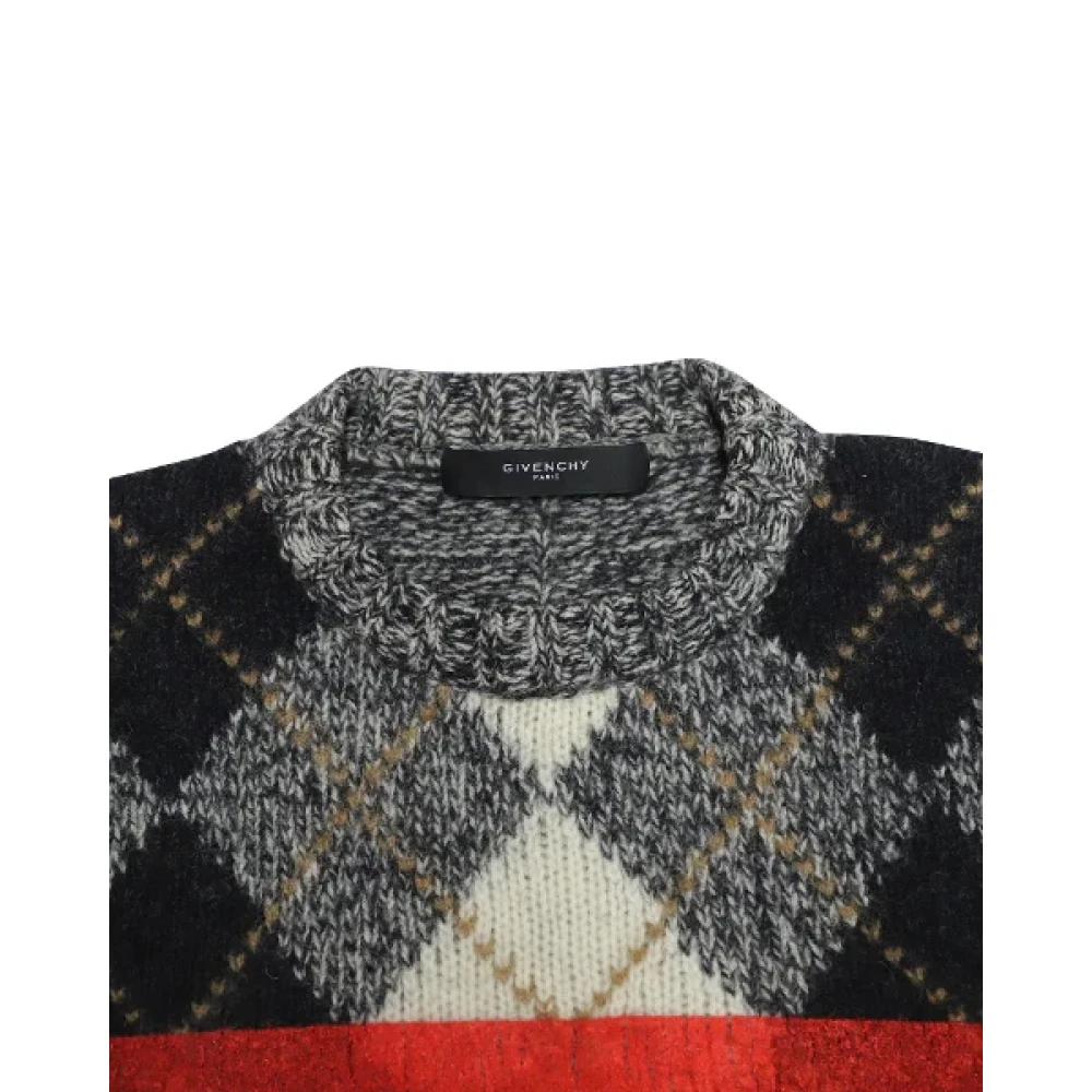 Givenchy Pre-owned Wool tops Multicolor Dames