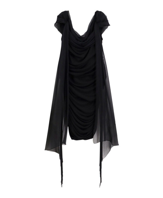 gedrapeerde-mouwloze-jurk-van-stretch-viscose