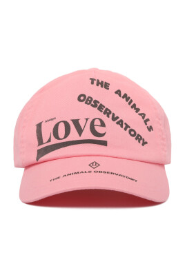 pink-logo-print-cap