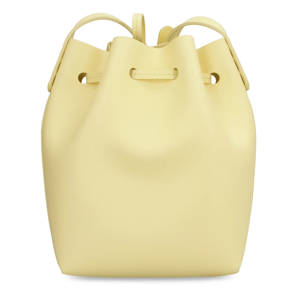 Mansur Gavriel Mini Leren Crossbody Tas Yellow Dames