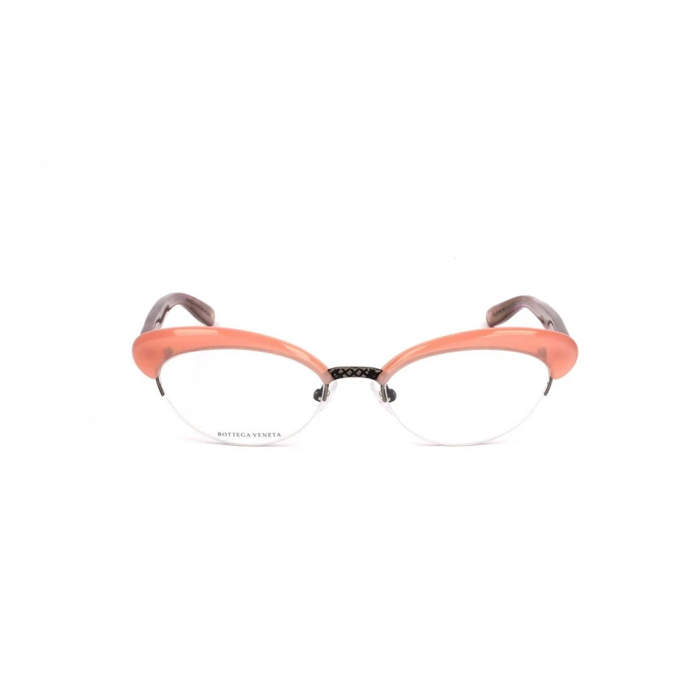 Bottega Veneta Bicolor metalen frame dameshorloge Pink Dames