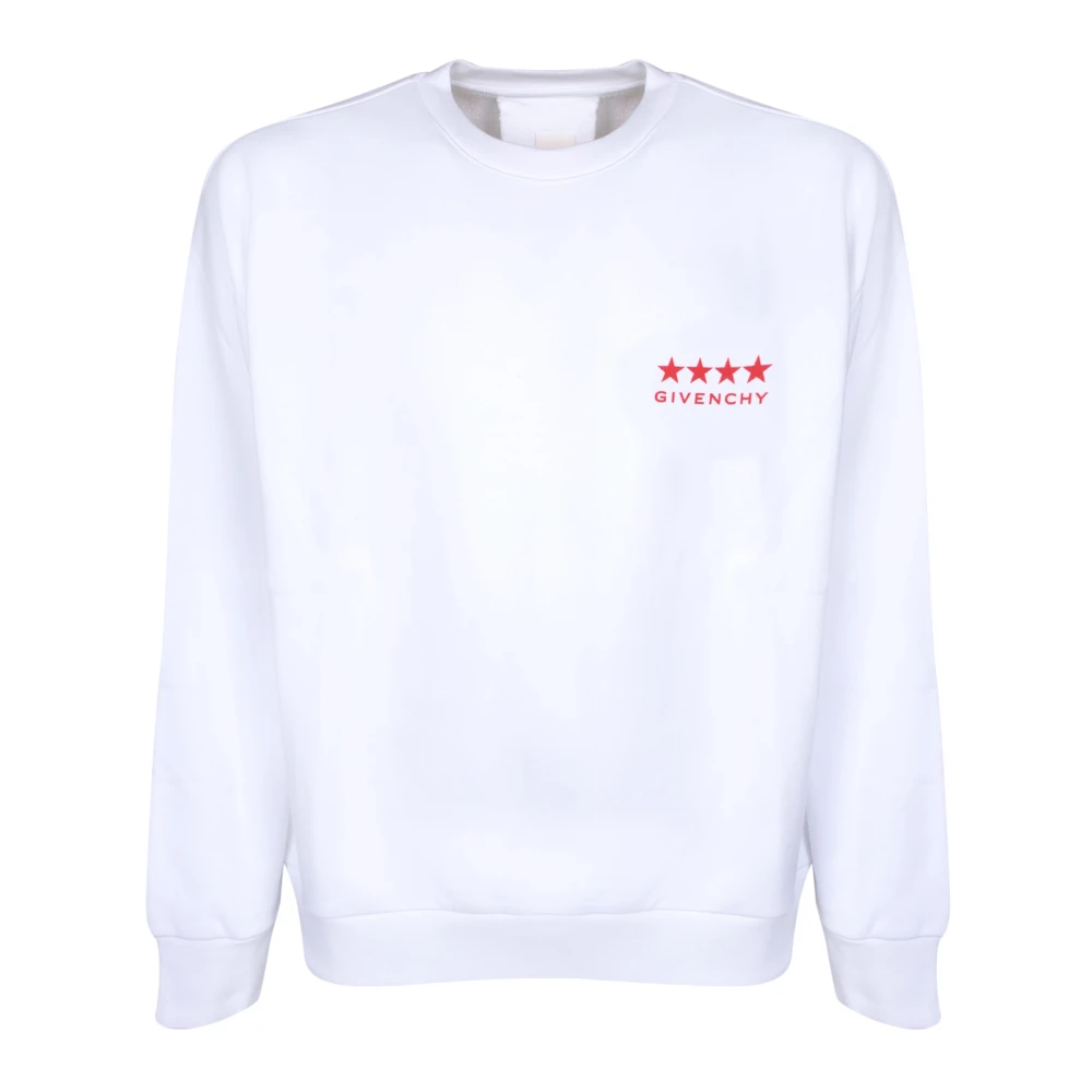 Givenchy Boxy Sweatshirt White Heren