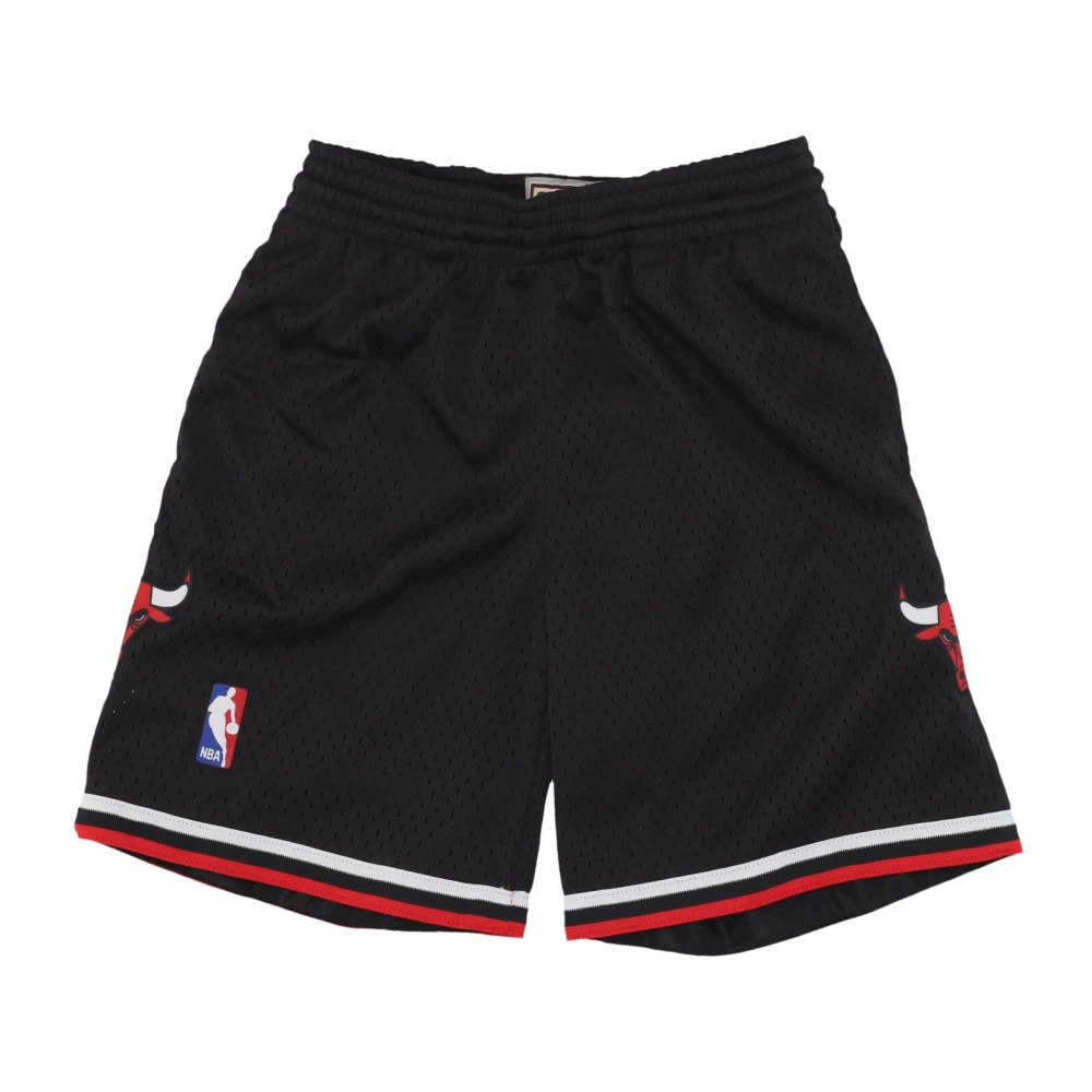 Mitchell & Ness NBA Swingman Basketball Shorts Original Team Colors Black Heren