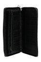 black-leather-logo-zip-around-wallet