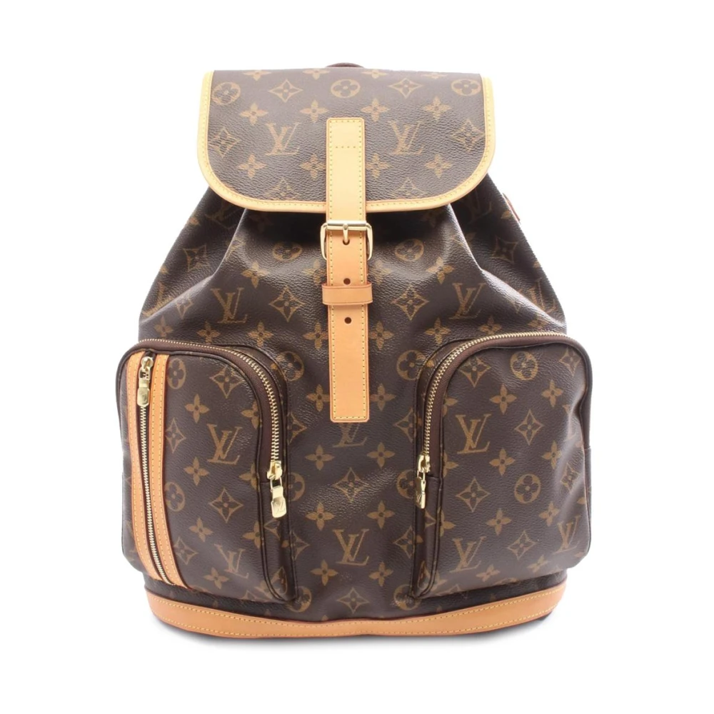 Louis Vuitton Vintage Women's Brown Pre-Owned Vintage Monogram Canvas Backpack