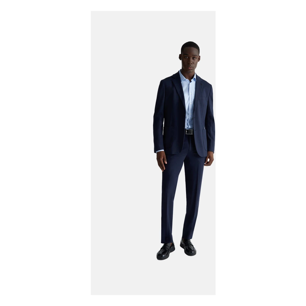 Liu Jo Lange broek Blue Heren