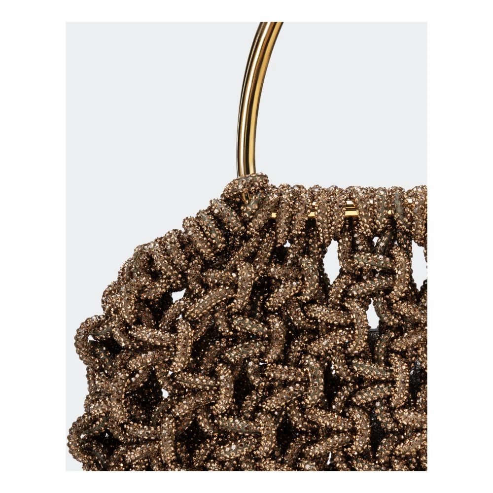 Hibourama Stijlvolle Alice Handtas Brown Dames