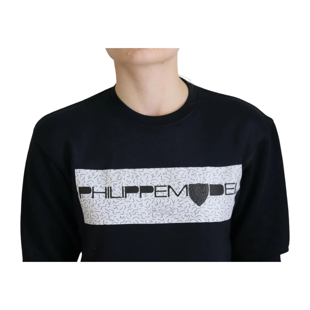 Philippe Model Stijlvolle Bedrukte Trui Black Dames