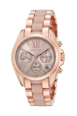 montre-quartz-femme-rose-en-acier-inoxydable