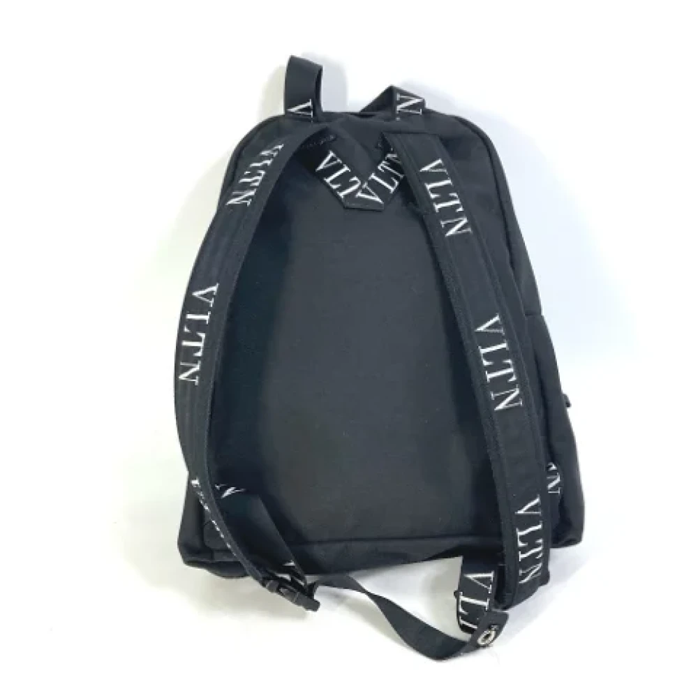 Valentino Vintage Pre-owned Fabric shoulder-bags Black Heren