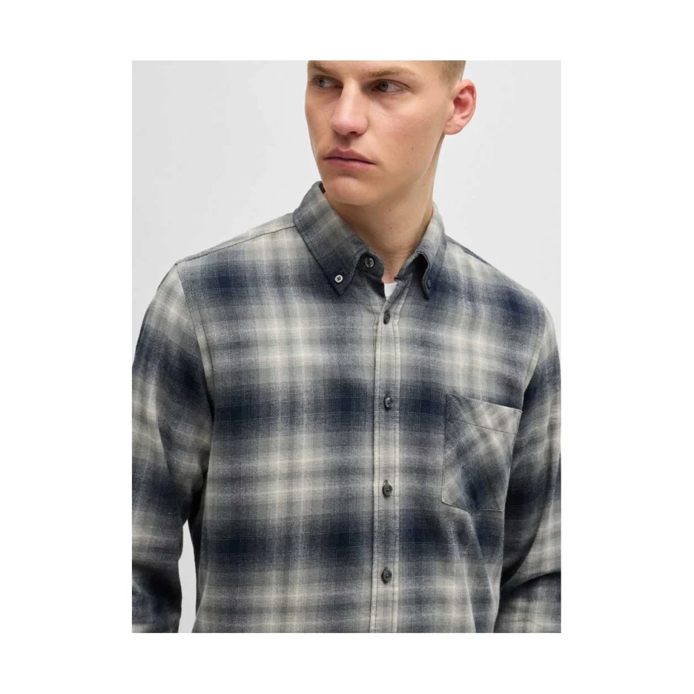 Hugo Boss Stijlvolle Shirt voor Mannen Multicolor Heren