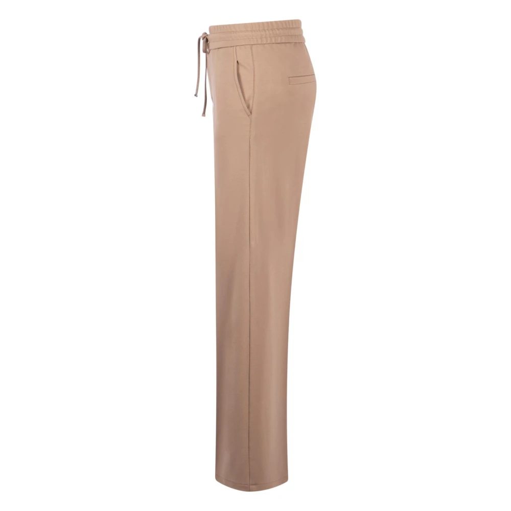 Seductive Stijlvolle Wijde Broek Brown Dames