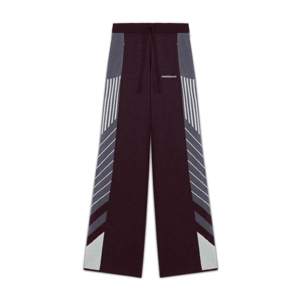 Casablanca Women's Purple Sporty Trousers