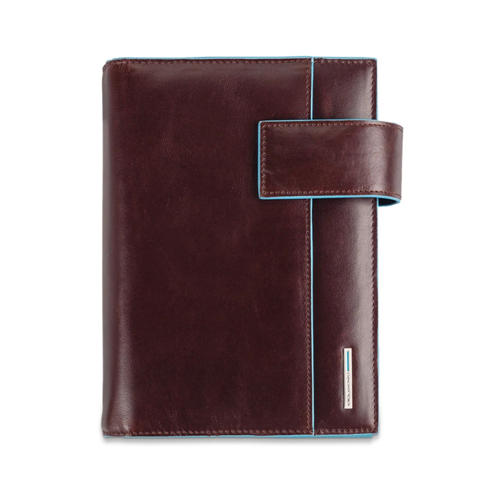 Piquadro Unisex Braun Organizer Aus Leder Mit Stifthalter
