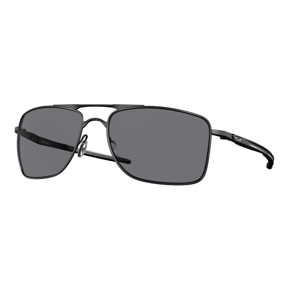 Oakley Men's Grey Man Oo4124 Gauge 8 412401 Sunglasses Metal Black Squared Normal Prizm - Image 3