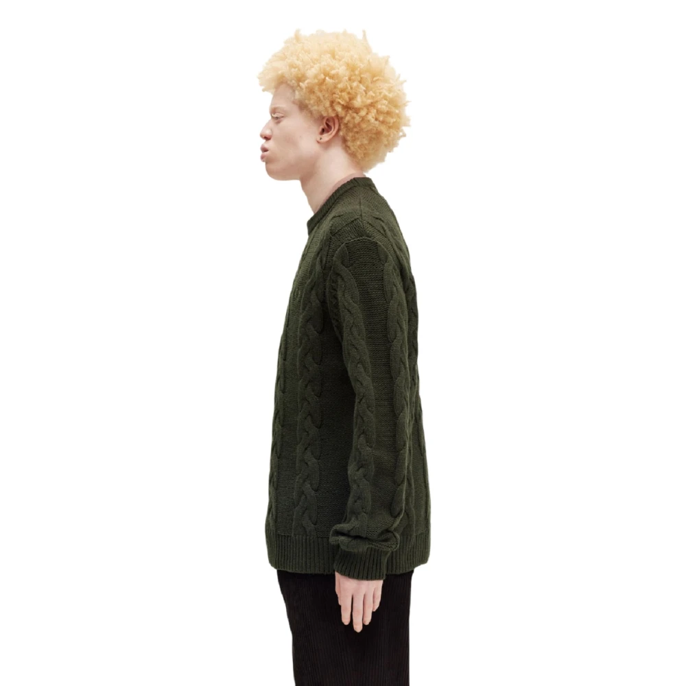 Fred Perry Groene Sweater Collectie Green Heren