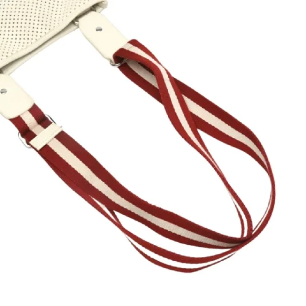 Bally Pre-owned Fabric shoulder-bags Beige Dames