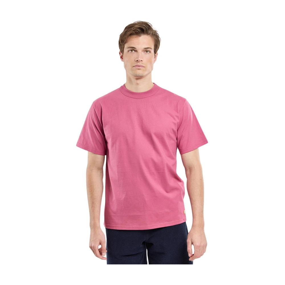 Armor-Lux Korte mouw T-shirt in stijl 72000 Red Heren