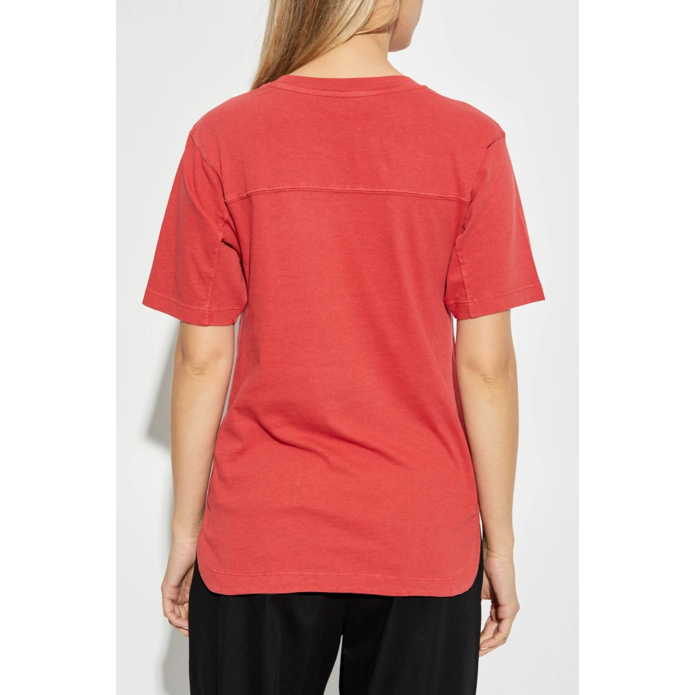 Zadig & Voltaire T-shirt Strik Red Dames