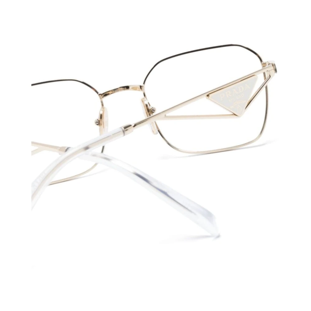 Prada Gouden Optisch Frame voor Dagelijks Gebruik Yellow Dames
