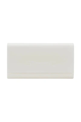Embossed Logo Clutch