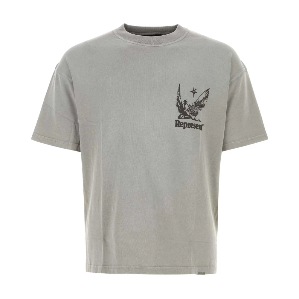 Represent Zomer Spirits Katoenen T-shirt Gray Heren