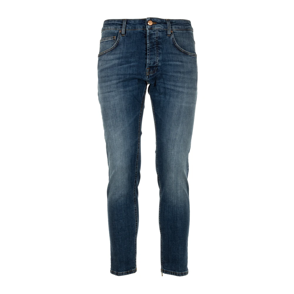 Don The Fuller Slim-Fit Denim Jeans voor Mannen Blue Heren