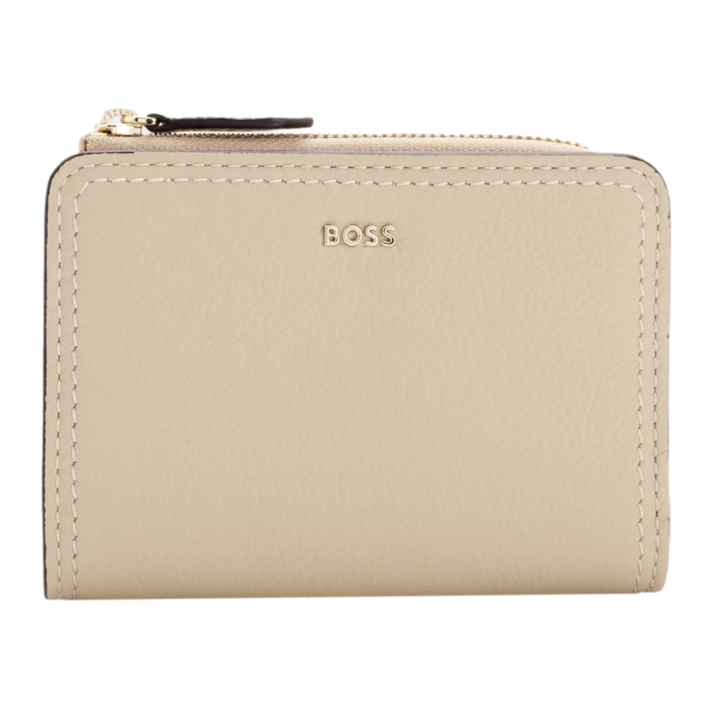 Hugo Women's Beige Wallets & Cardholders, One Size, Lenah Small Wallet