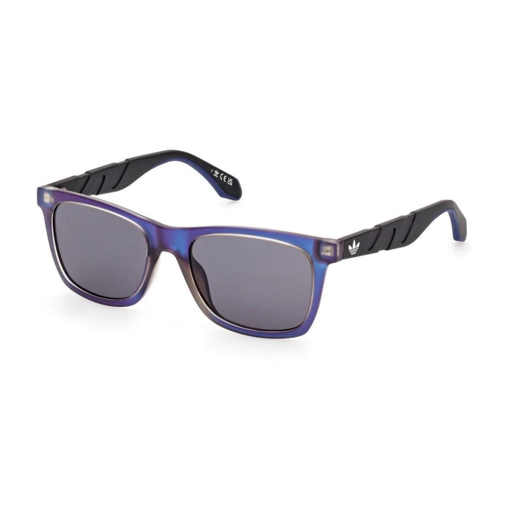 Adidas Originals Men's Purple Sunglasses, 53 Mm, Sporty Square Sunglasses Navigator Unisex