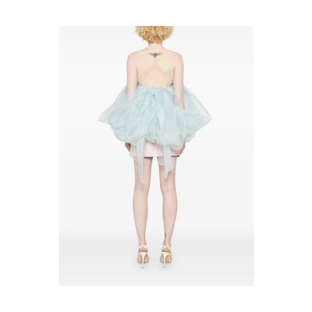 Zimmermann Pastelblauw Gevoerd Korset Jurk Blue Dames