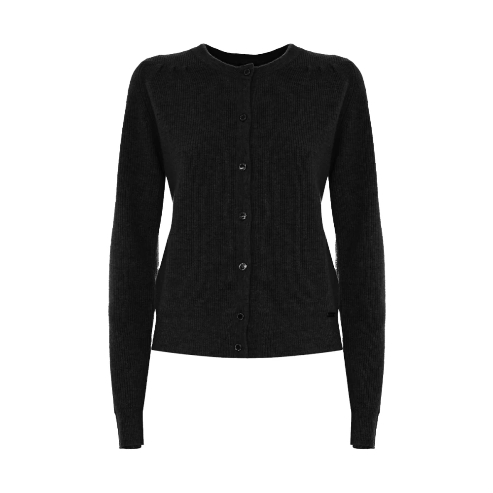Kocca Wollen Cardigan Sweater Black Dames