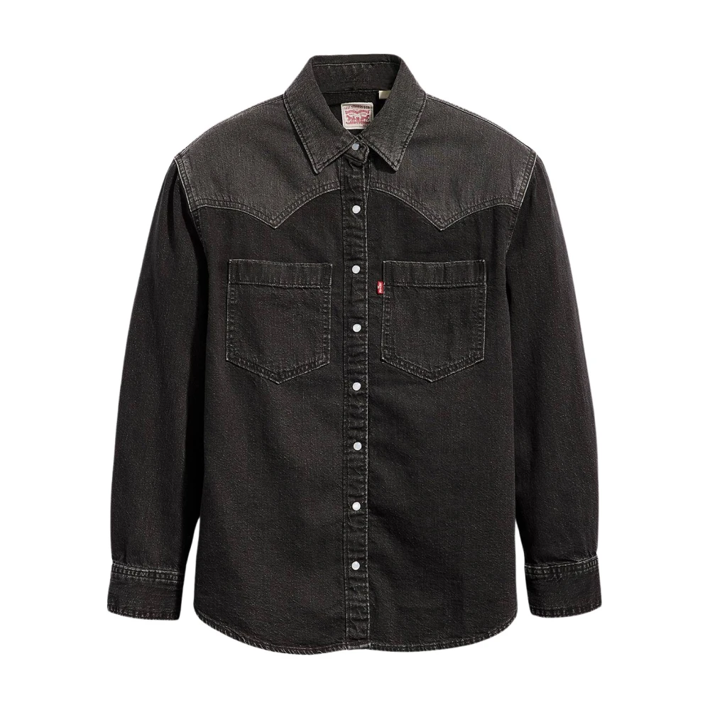 Levi's Teodora Western Skjorta Black, Dam