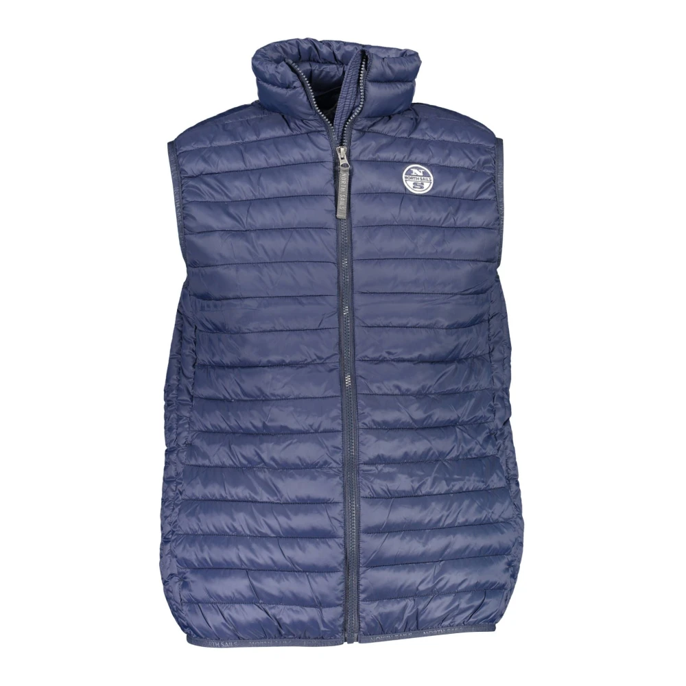 North Sails Men's Blue Vests,, Sleeveless Jacket With Pockets And Zip 2XL