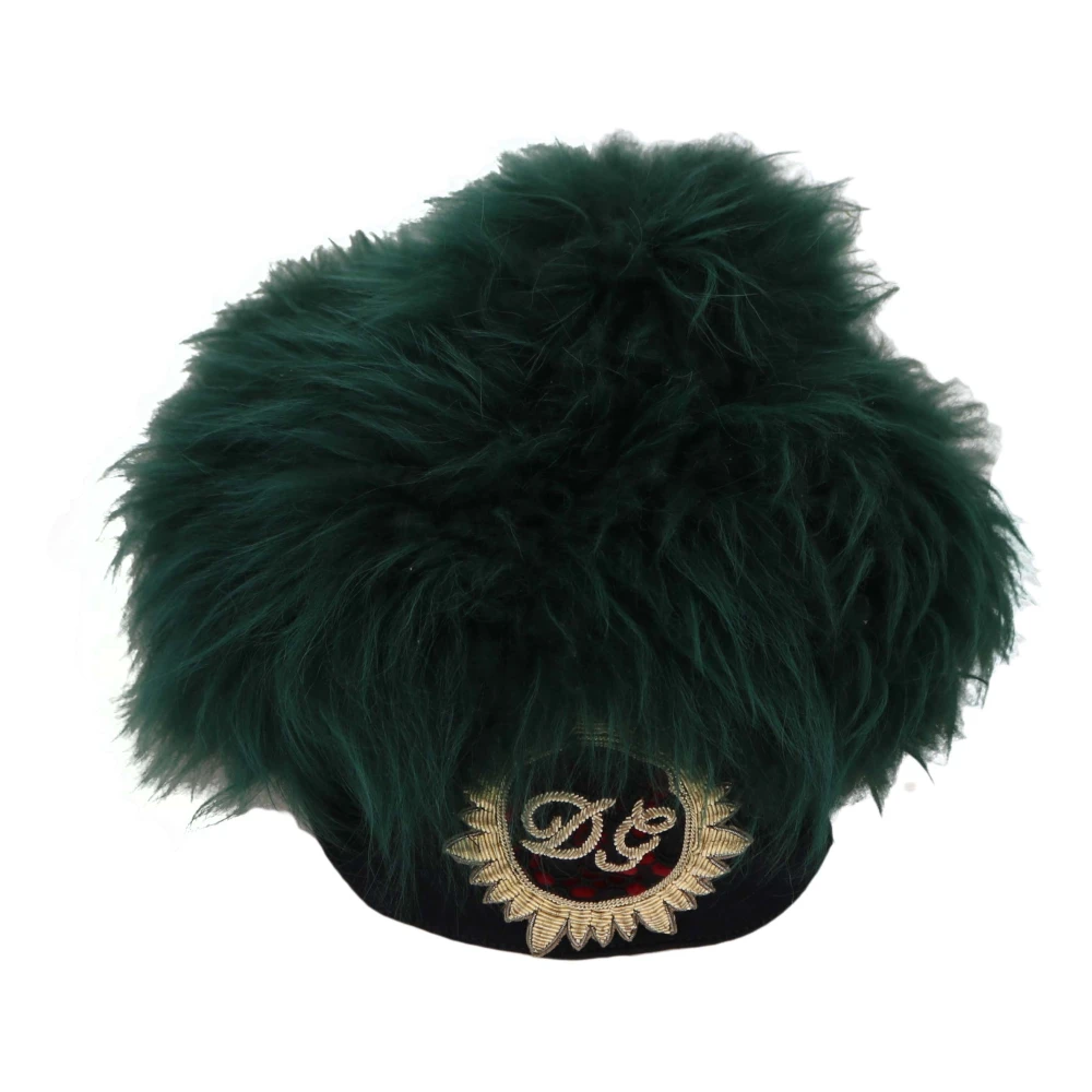 Dolce & Gabbana Grön Cloche Hatt