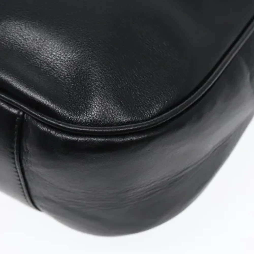 Gucci Vintage Pre-owned Leather handbags Black Dames