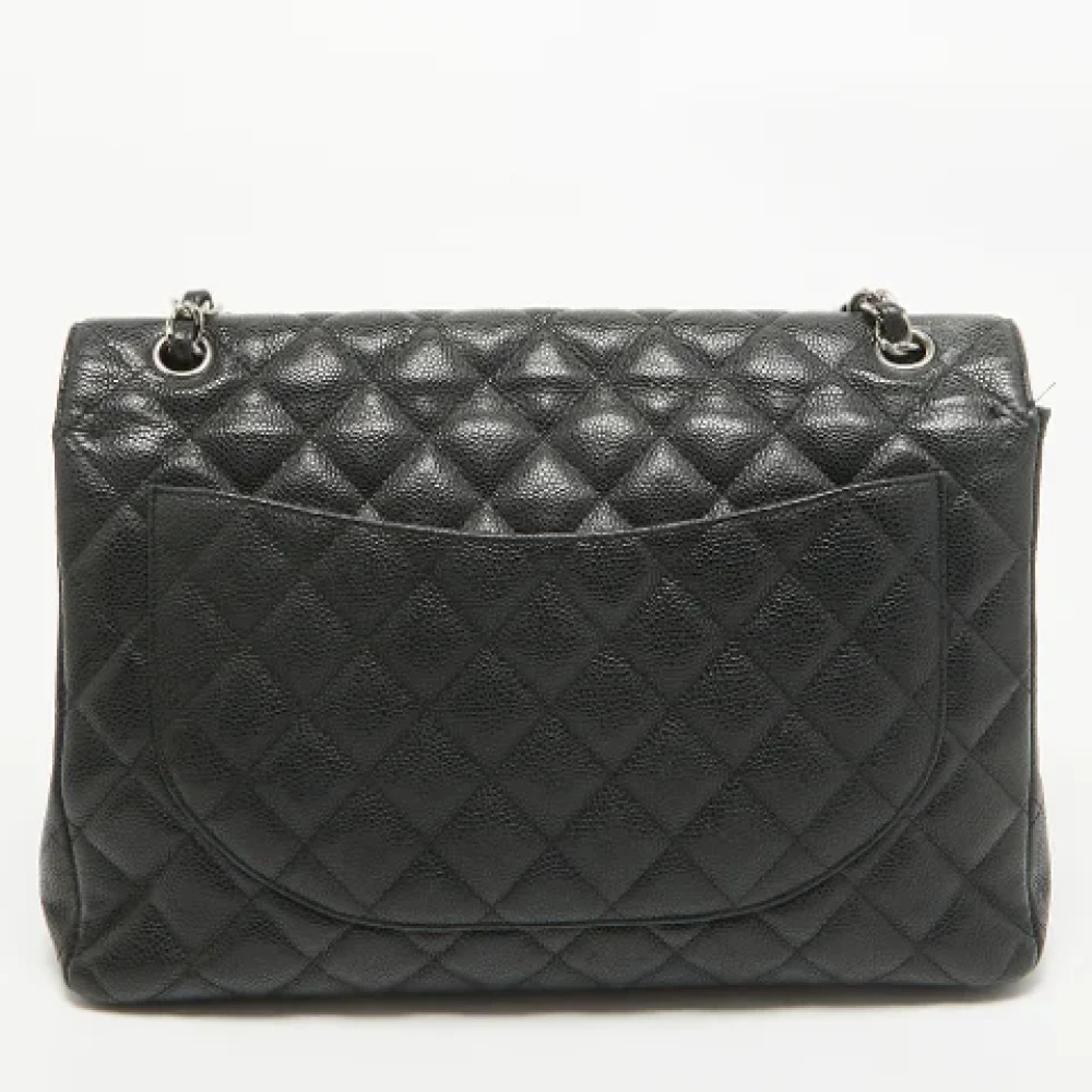 Chanel Vintage Pre-owned Leather chanel-bags Black Dames