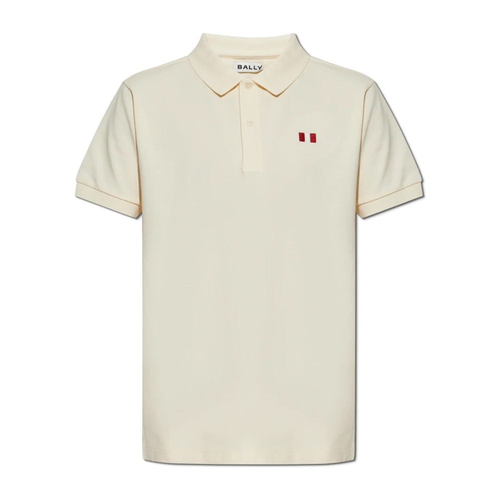 Bally Cotton Polo Beige Heren