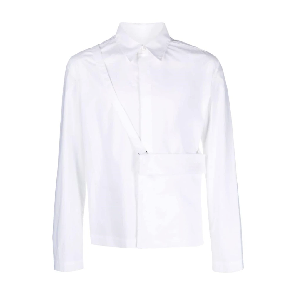 MM6 Maison Margiela Lange Mouw Shirt 100 White Heren