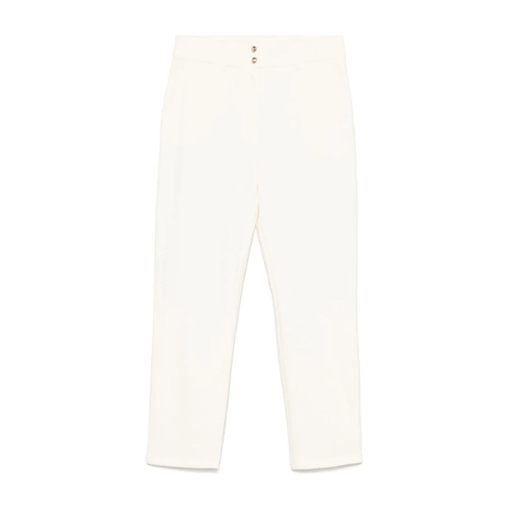 Liu Jo Witte Broek met Voor Drukknopen White Dames